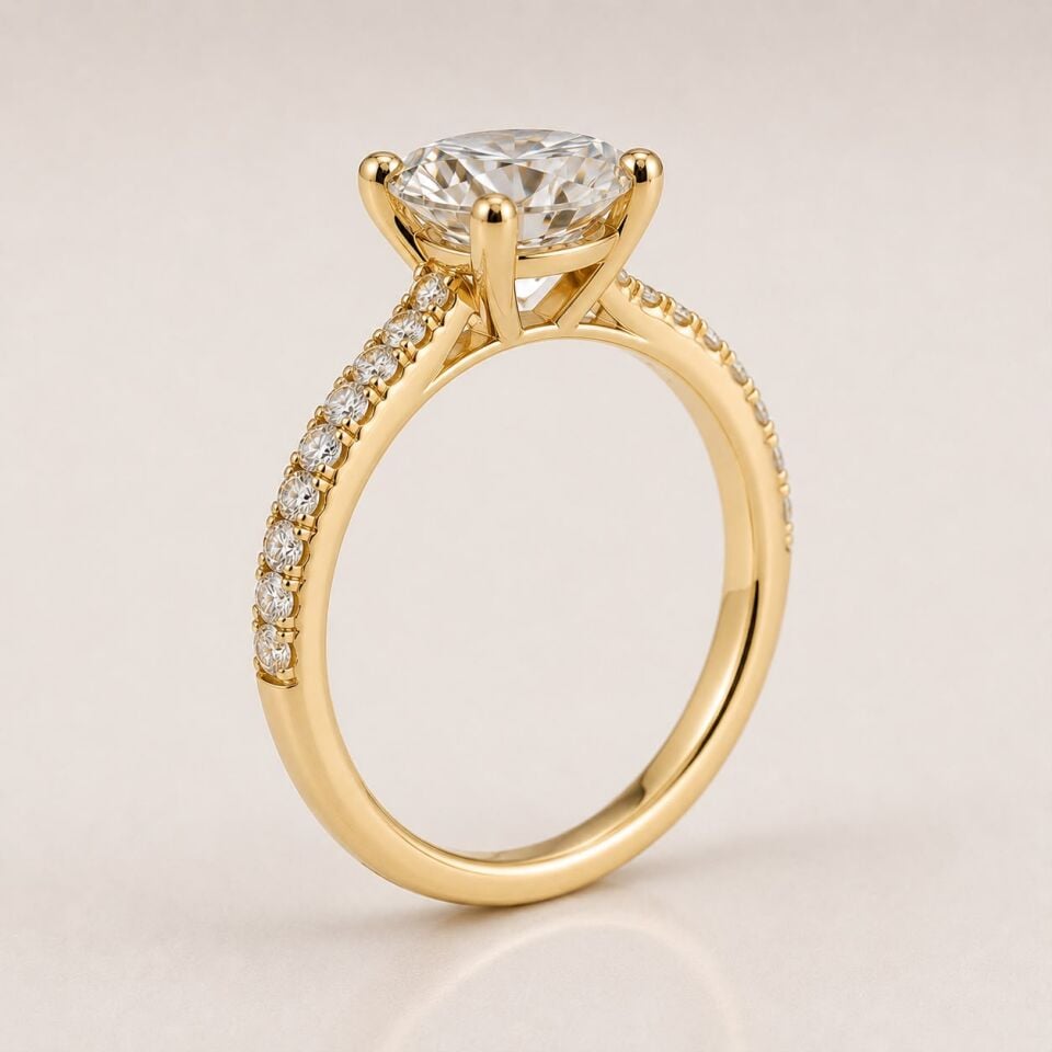 1.50 Ct Lab Pırlanta Tektaş