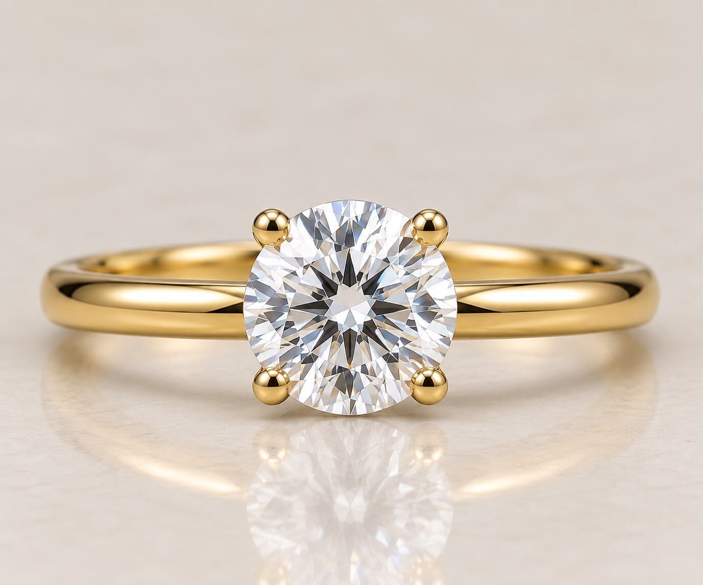 1.00 Ct Lab Pırlanta Tektaş
