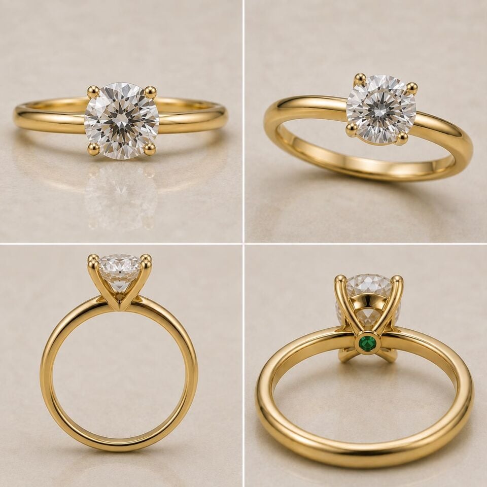 1.00 Ct Lab Pırlanta Tektaş